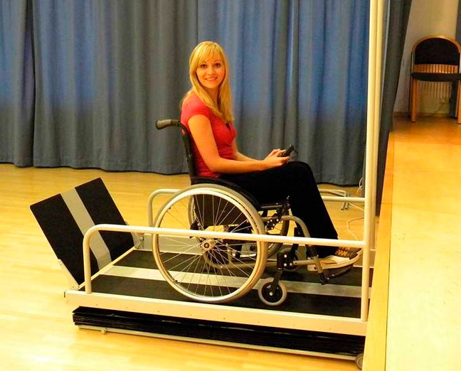 Piattaforma elevatrice verticale Stannah per persone disabili